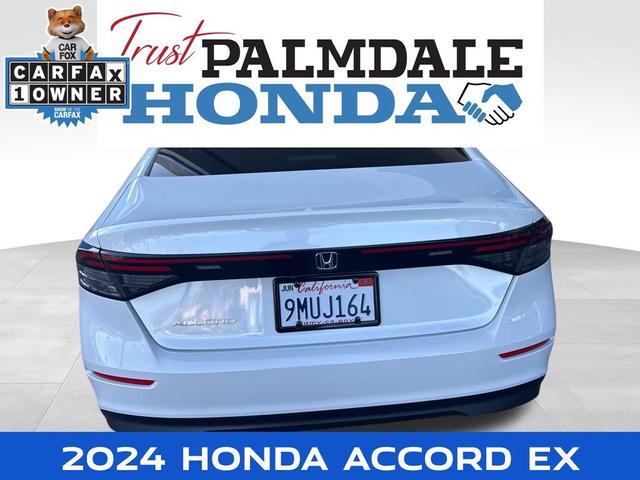 Photo of 2024 Platinum White Pearl Honda Accord