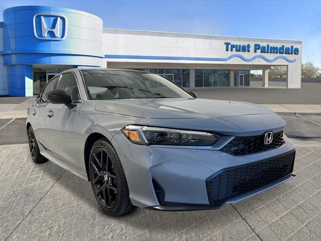 Photo of 2026 Urban Gray Pearl Honda Civic Hybrid