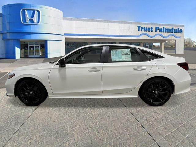 Photo of 2026 Platinum White Pearl Honda Civic Hybrid
