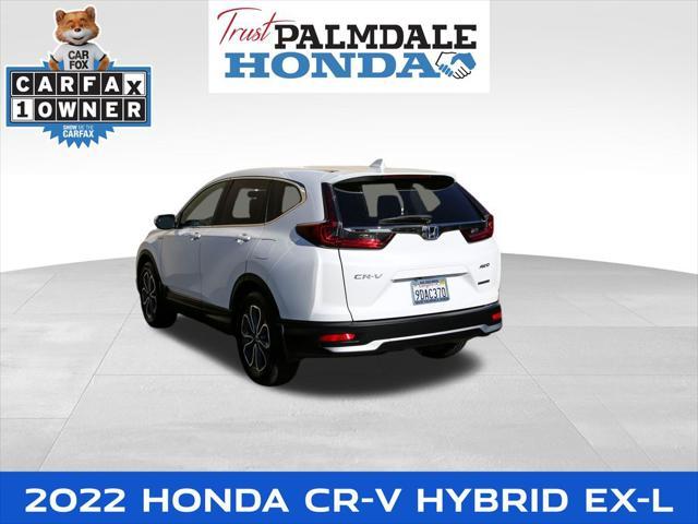 Photo of 2022 Platinum White Pearl Honda CR-V Hybrid