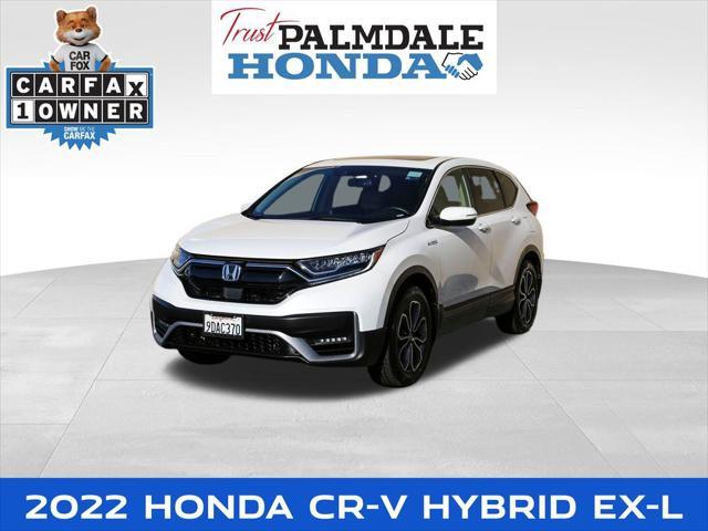 Photo of 2022 Platinum White Pearl Honda CR-V Hybrid
