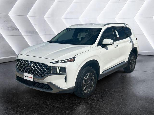 Photo of 2022 White Hyundai SANTA FE HEV