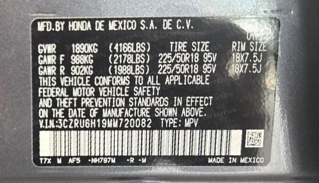Photo of 2021 Gray Honda HR-V