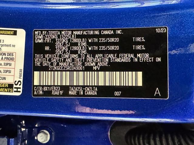 Photo of 2024 Ultrasonic Blue Mica 2.0 Lexus NX 350
