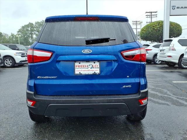 Photo of 2019 Lightning Blue Metallic Ford EcoSport