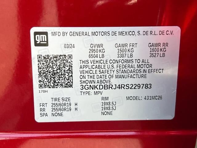 Photo of 2024 Radiant Red Chevrolet Blazer EV