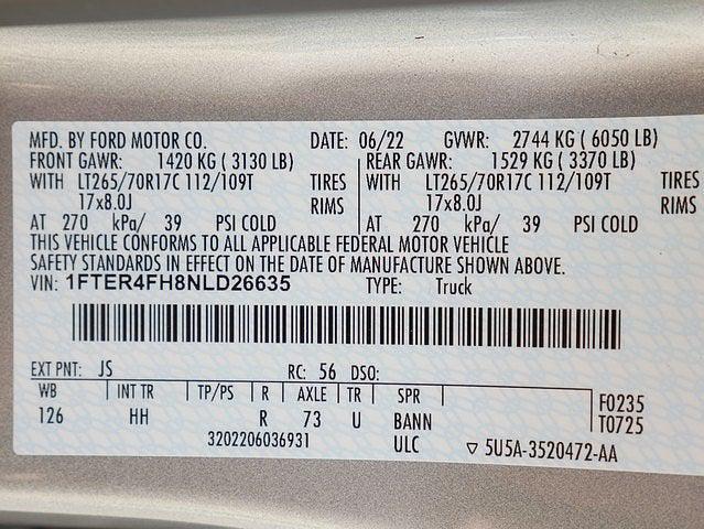 Photo of 2022 Iconic Silver Metallic Ford Ranger