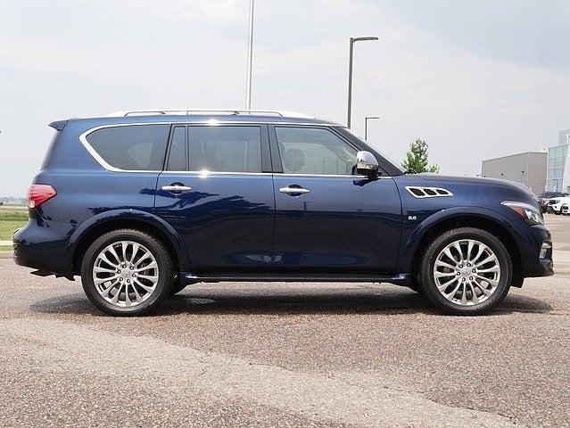 Photo of 2016 Hermosa Blue INFINITI QX80