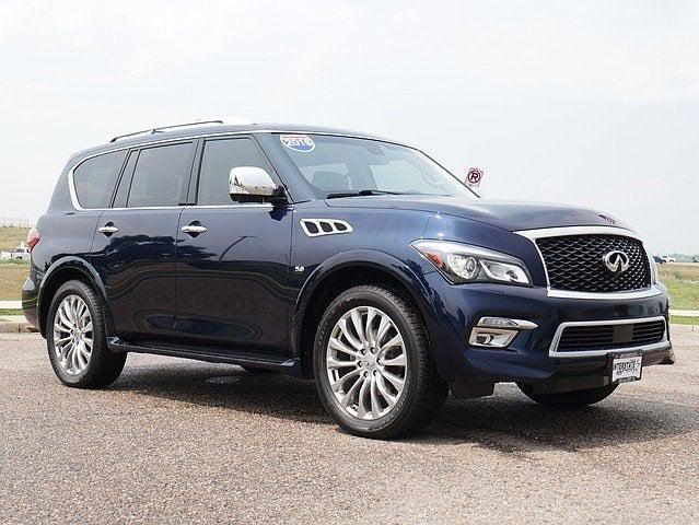 Photo of 2016 Hermosa Blue INFINITI QX80