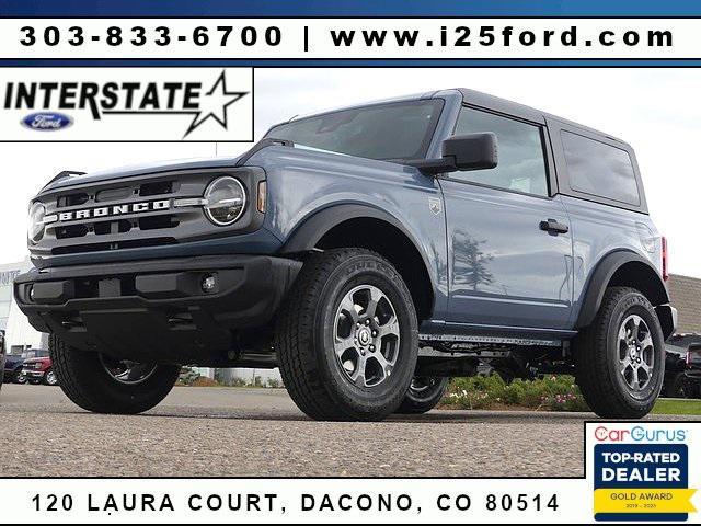 Photo of 2024 Azure Gray Metallic Tri-Coat Ford Bronco