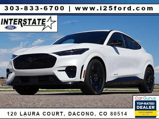 Photo of 2025 Star White Metallic Tri-Coat Ford Mustang Mach-E