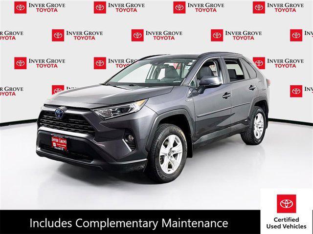 Photo of 2021 Magnetic Gray Metallic Toyota RAV4 Hybrid