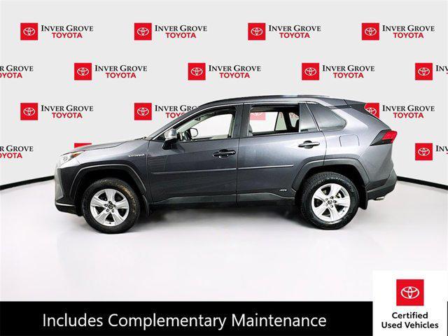 Photo of 2021 Magnetic Gray Metallic Toyota RAV4 Hybrid