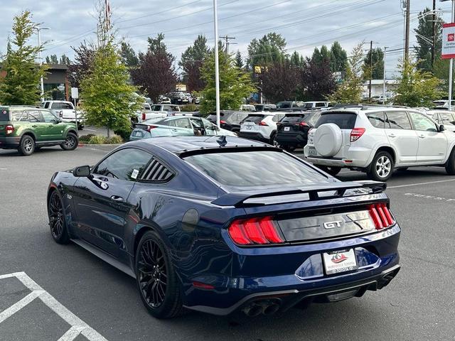 Photo of 2020 Kona Blue Metallic Ford Mustang