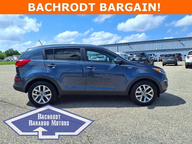 Photo of 2015 Twilight Blue Kia Sportage