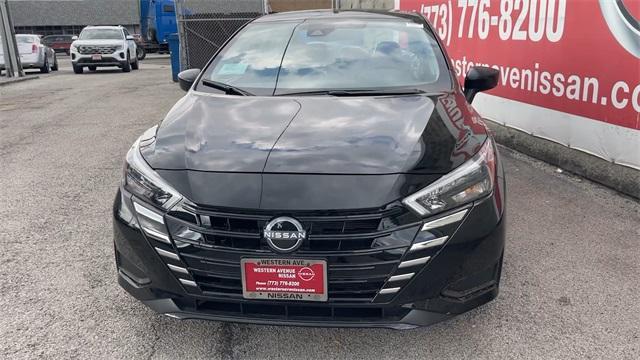 Photo of 2025 Super Black Metallic Nissan Versa