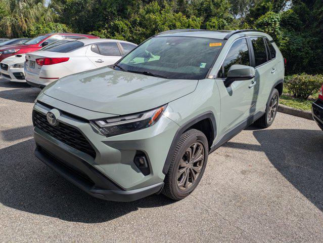 Photo of 2023 Green Toyota RAV4 Hybrid