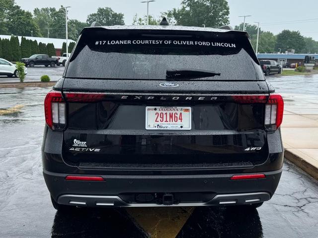 Photo of 2025 Agate Black Metallic Ford Explorer