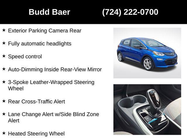 Photo of 2017 Kinetic Blue Metallic Chevrolet Bolt EV