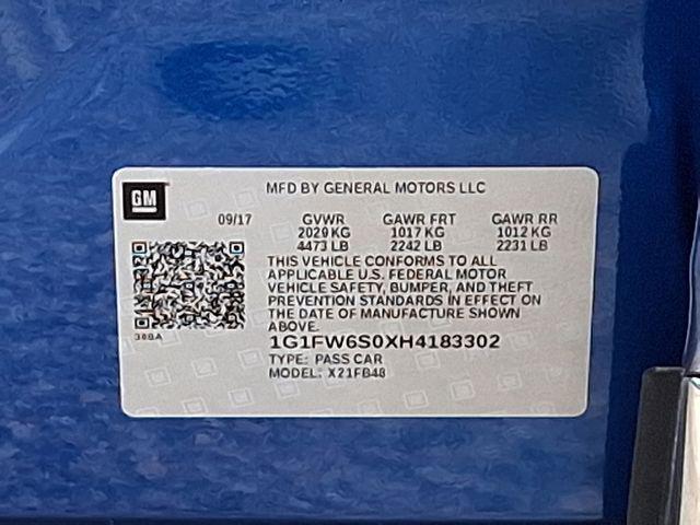 Photo of 2017 Kinetic Blue Metallic Chevrolet Bolt EV