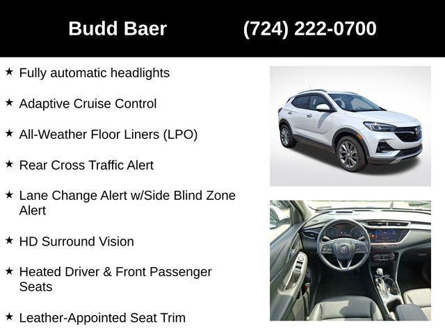 Photo of 2023 White Frost Tricoat Buick Encore GX