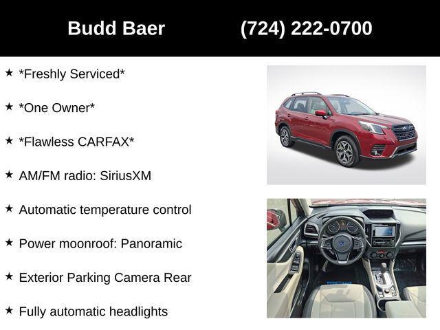 Photo of 2022 Crimson Red Pearl Subaru Forester