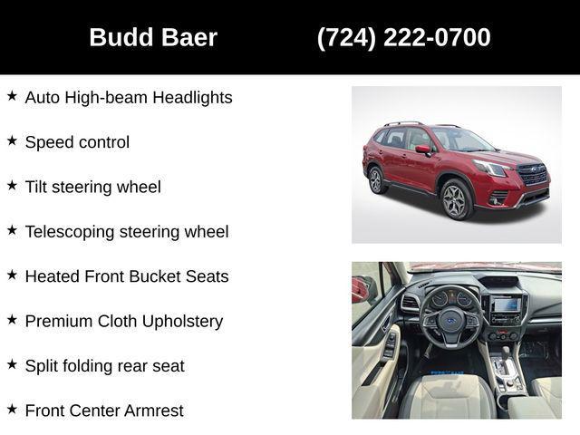 Photo of 2022 Crimson Red Pearl Subaru Forester
