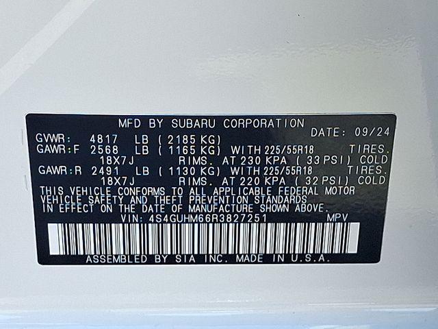 Photo of 2024 Crystal White Pearl Subaru Crosstrek