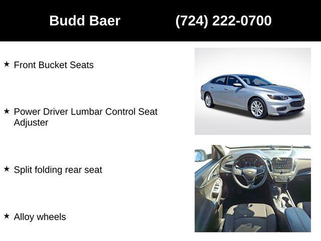 Photo of 2018 Silver Ice Metallic Chevrolet Malibu