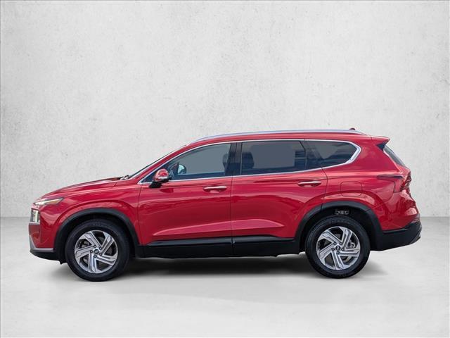 Photo of 2023 Calypso Red Hyundai SANTA FE