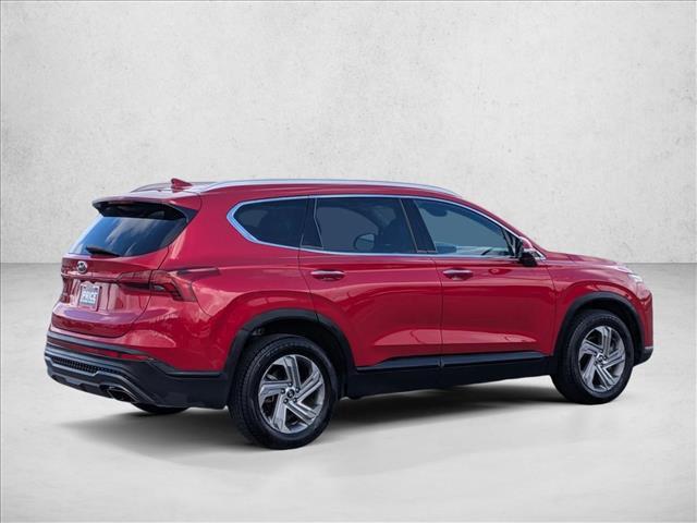 Photo of 2023 Calypso Red Hyundai SANTA FE