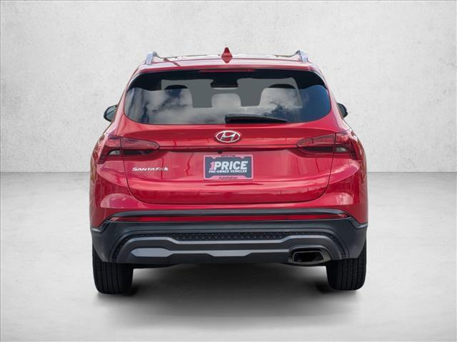 Photo of 2023 Calypso Red Hyundai SANTA FE