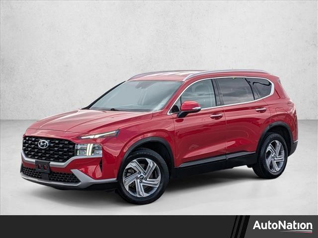 Photo of 2023 Calypso Red Hyundai SANTA FE