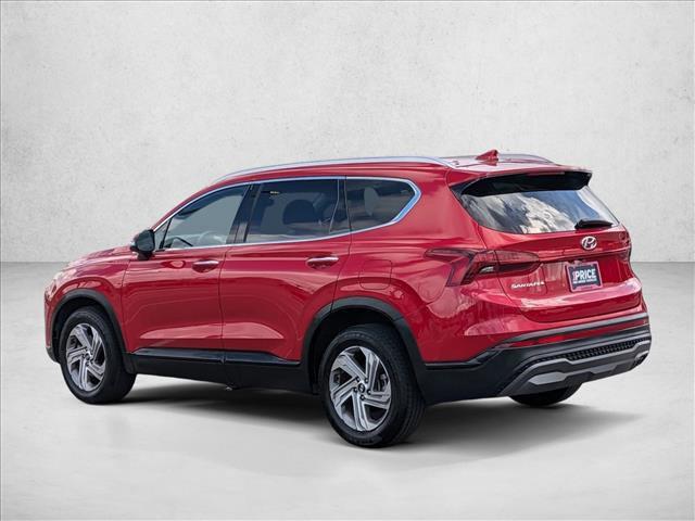 Photo of 2023 Calypso Red Hyundai SANTA FE