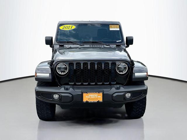 Photo of 2021 Granite Crystal Metallic Clearcoat Jeep Gladiator