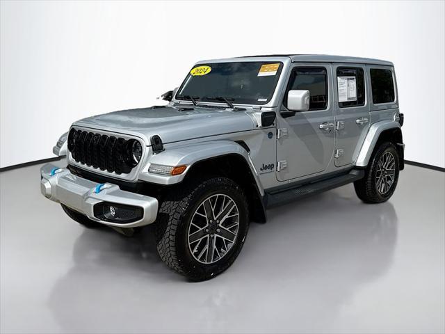 Photo of 2024 Silver Zynith Clearcoat Jeep Wrangler 4xe