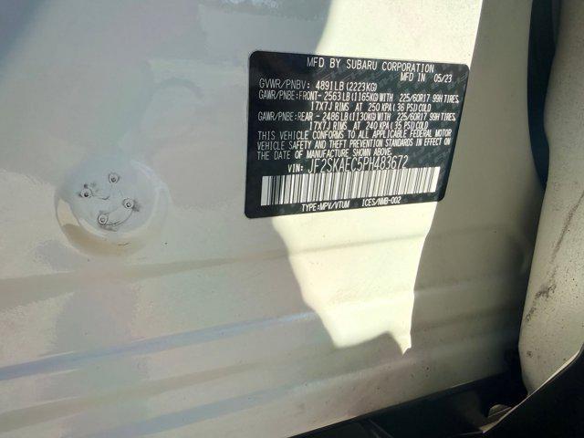 Photo of 2023 Crystal White Pearl Subaru Forester