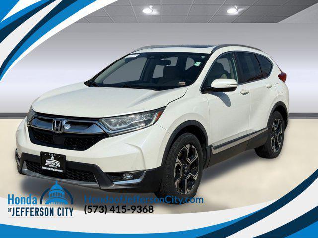 Photo of 2018 White Diamond Pearl Honda CR-V
