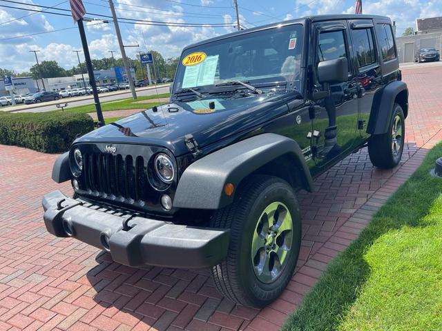 2016 Jeep Wrangler Unlimited