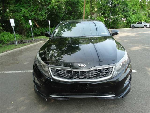 Photo of 2015 Aurora Black Pearl Kia Optima Hybrid
