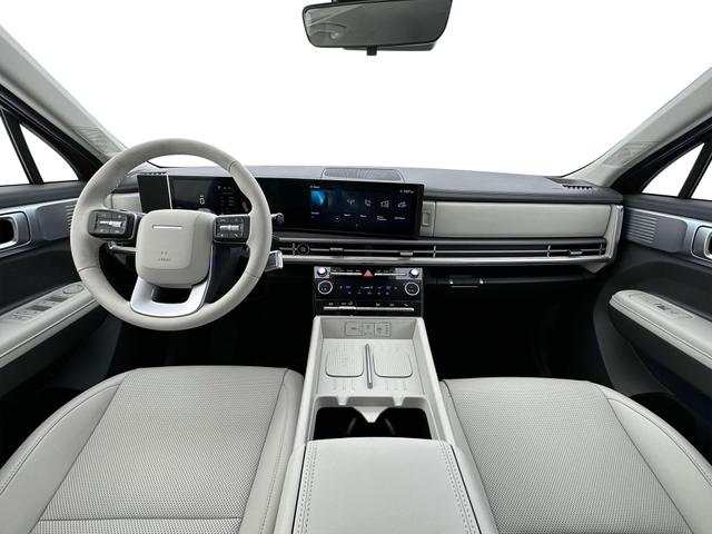 Photo of 2025 Serenity White Hyundai SANTA FE