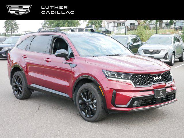 Photo of 2022 Passion Red Tintcoat Kia Sorento