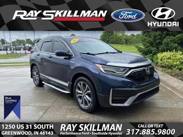 Photo of 2022 Obsidian Blue Pearl Honda CR-V Hybrid