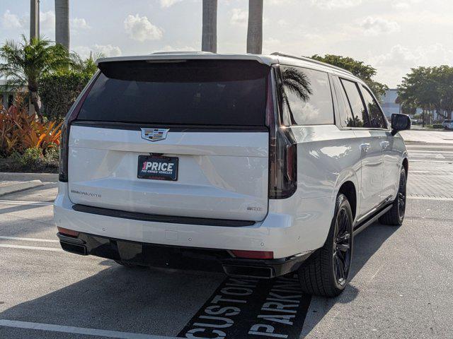 Photo of 2021 Crystal White Tricoat Cadillac Escalade ESV