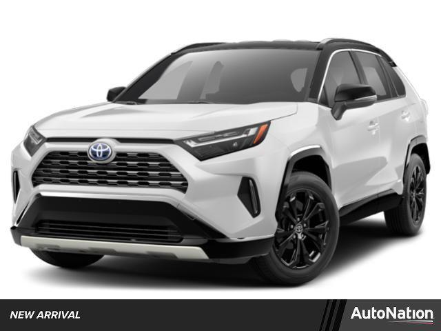 Photo of 2023 Wind Chill Pearl/Midnight Black Metallic Toyota RAV4 Hybrid