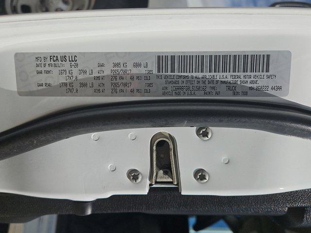 Photo of 2020 Bright White Clearcoat RAM 1500