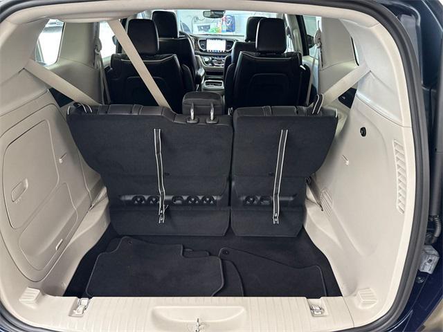 Photo of 2022 Fathom Blue Pearlcoat Chrysler Pacifica Hybrid