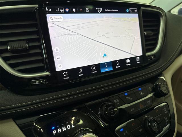 Photo of 2022 Fathom Blue Pearlcoat Chrysler Pacifica Hybrid