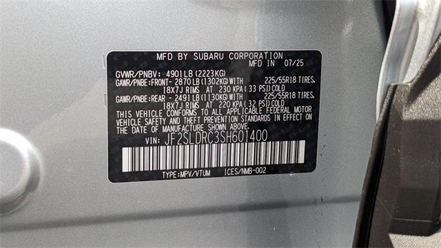 Photo of 2025 Ice Silver Metallic Subaru Forester