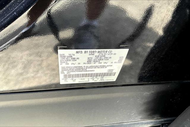 Photo of 2017 Shadow Black Ford Explorer